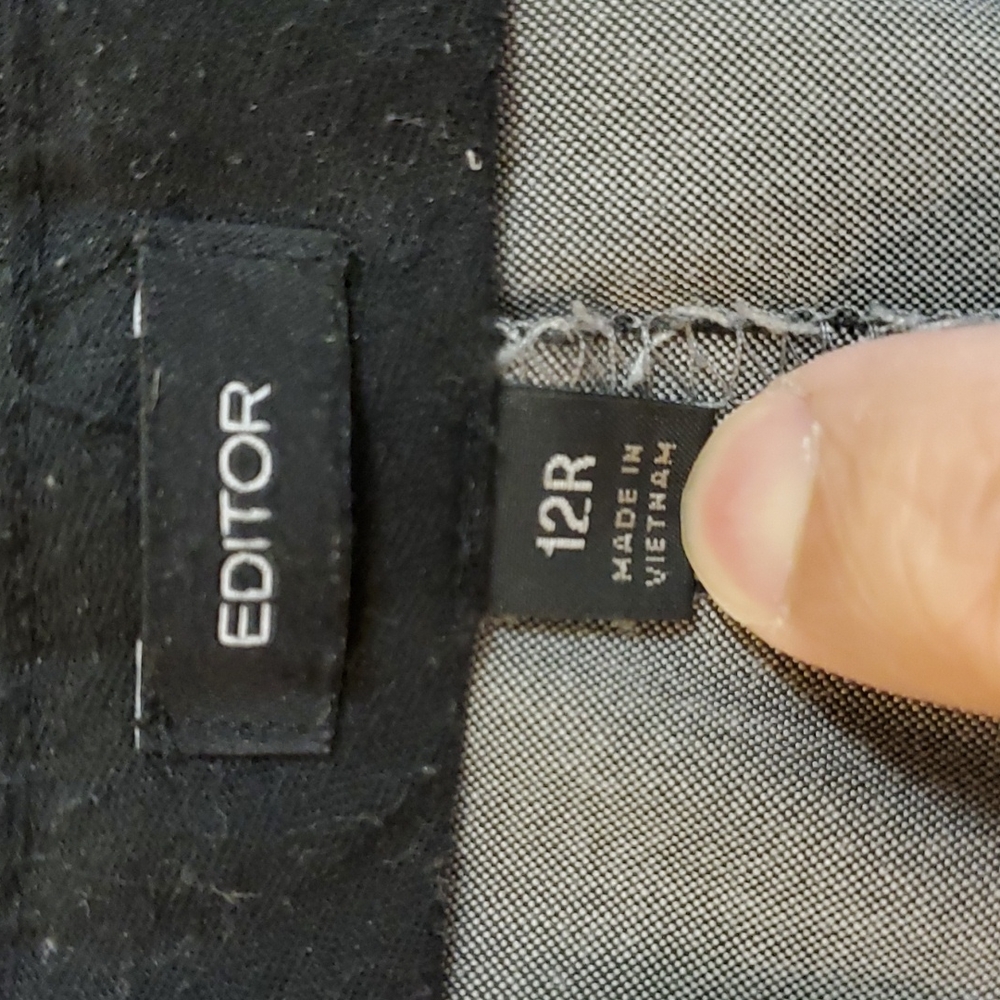 Express Editor Dress Pants Size 12r - image 7